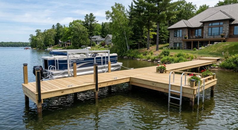 Boat Dock Installation in Olathe, KS