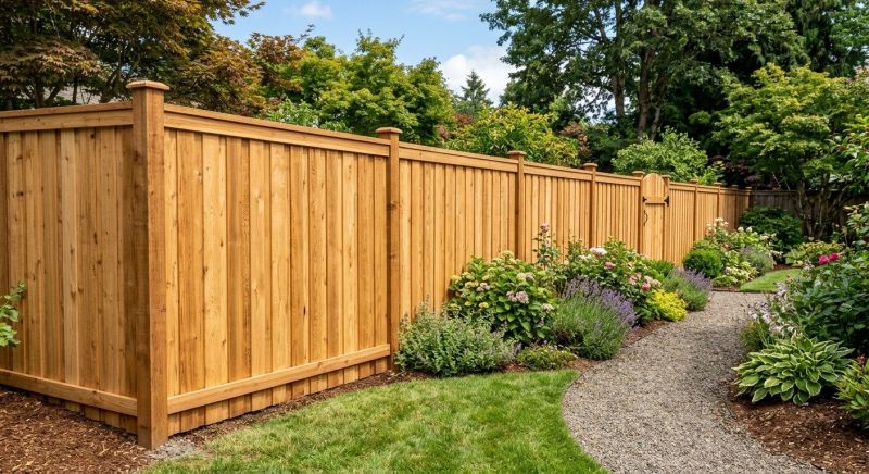 Cedar Fencing Installation in South Houston, TX