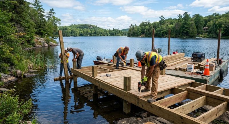 Dock Construction in Alpharetta, GA