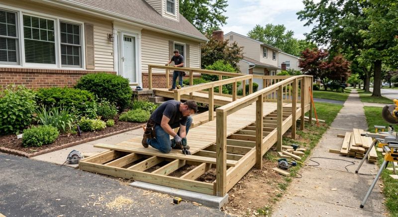 Wheelchair Ramp Construction in Wilmington, NC
