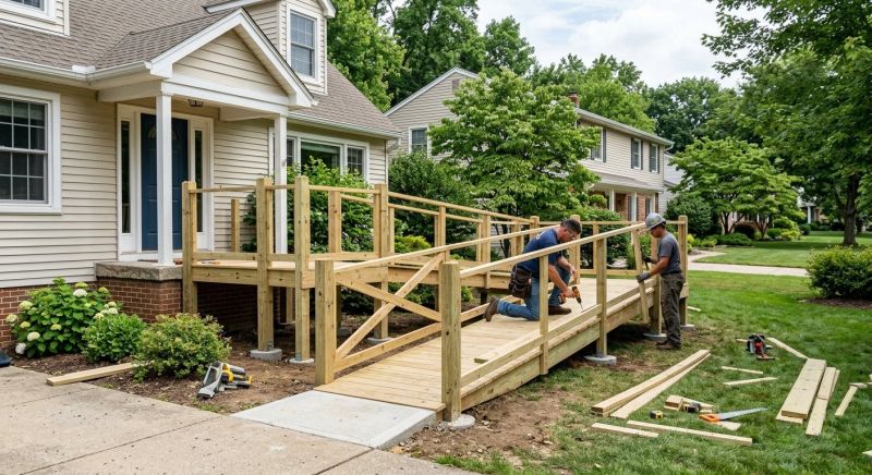 Accessible Ramp Installation in Kansas City, KS