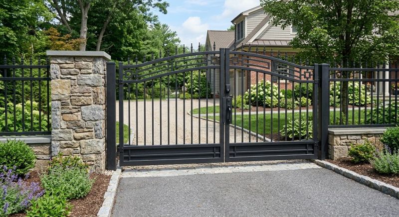 Aluminum Gate Installation in Grand Rapids, MI