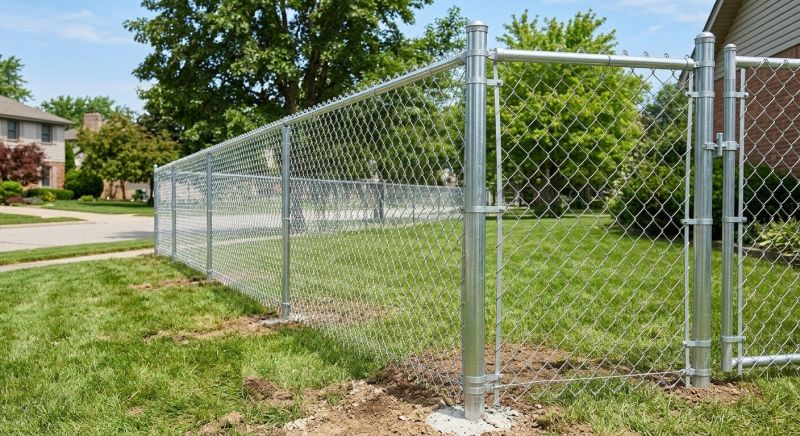 Chain Link Fence Replacement in Pearland, TX