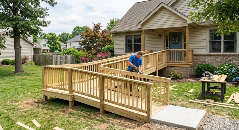 Church Ramp Installation in Conroe, TX