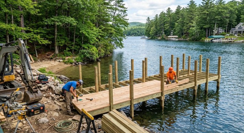 Dock Construction in Alpharetta, GA