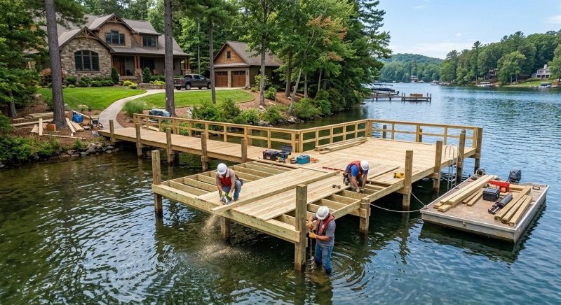 Dock Enlargement in Kansas City, KS