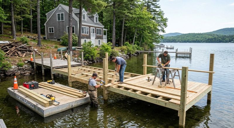 Dock Replacement in Overland Park, KS