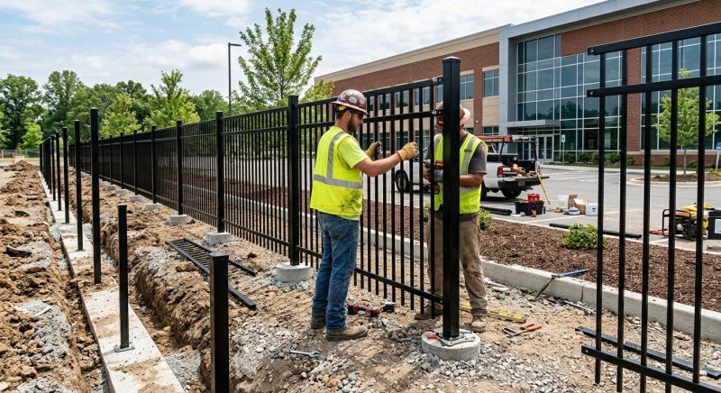 Graveyard Fence Installation in Littleton, CO