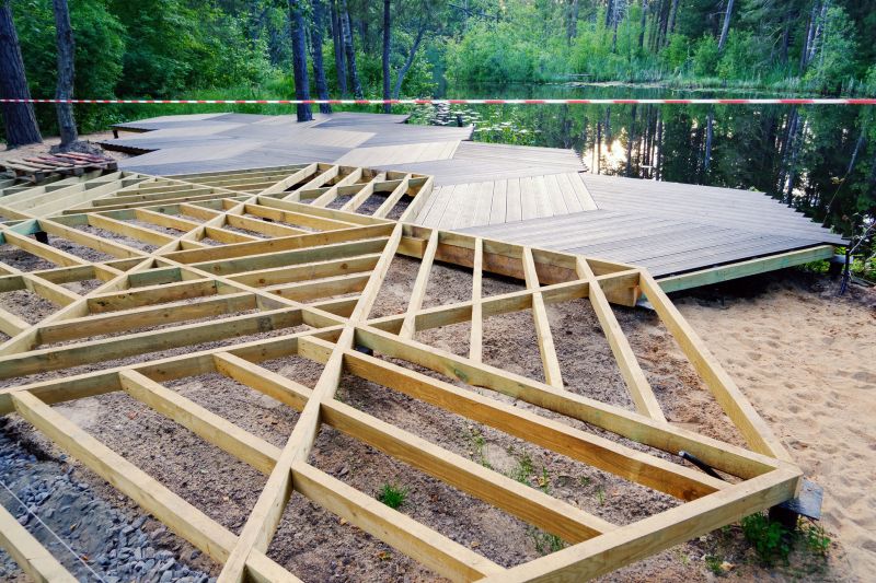 Ground Level Deck Construction in Norwalk, CT