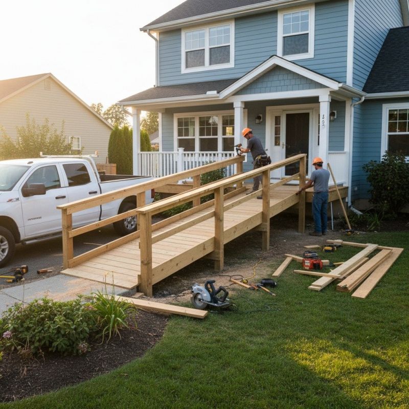 Handicap Ramp Installation in Kansas City, KS