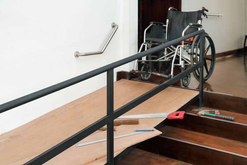 Hardwood Ramp Installation in Conroe, TX