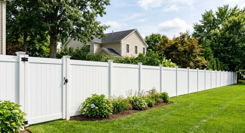 Pvc Privacy Fence Installation in South Houston, TX