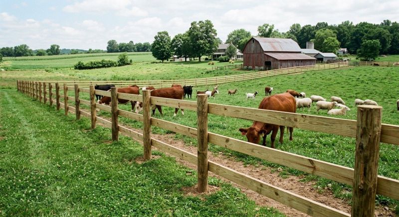Ranch Fence Construction in Sacramento, CA