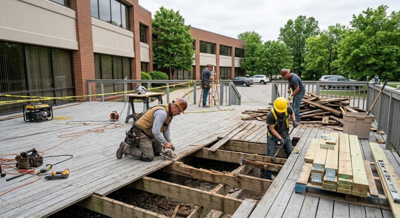 Redwood Deck Repair in Seattle, WA