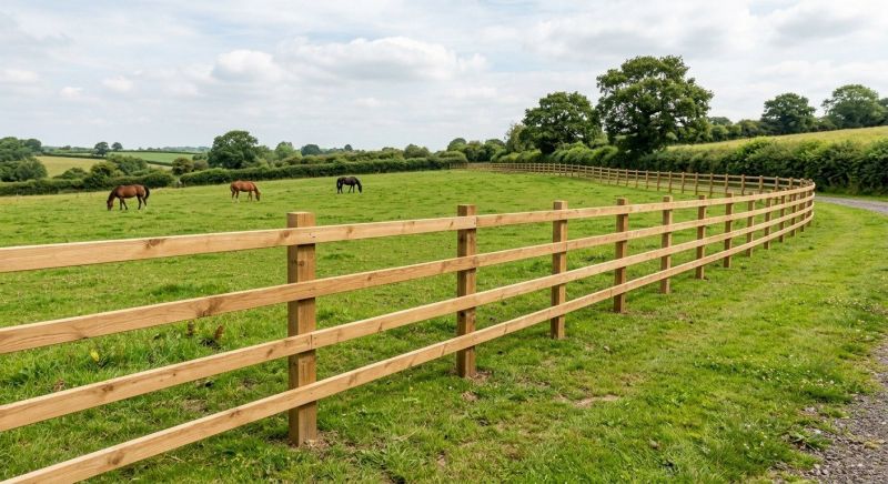 Stable Fencing Installation in Roseville, CA