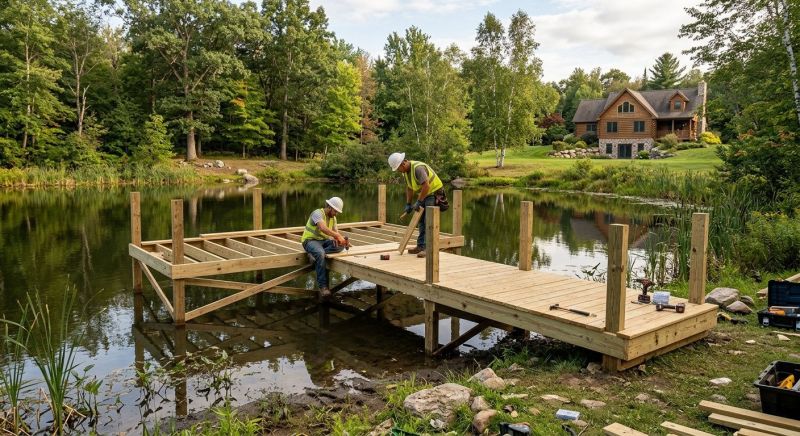 Water Dock Installation in Olathe, KS