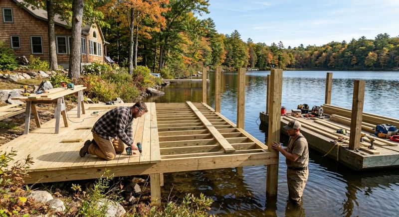 Water Dock Installation in Kansas City, KS