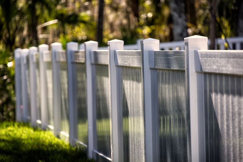 White Pvc Fence Installation in Wilmington, NC
