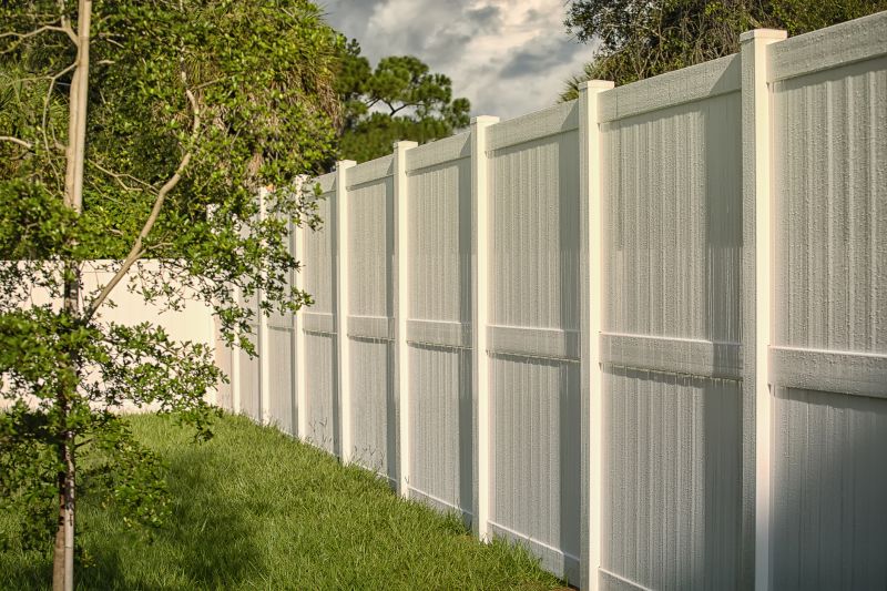 White Pvc Fence Installation in South Houston, TX