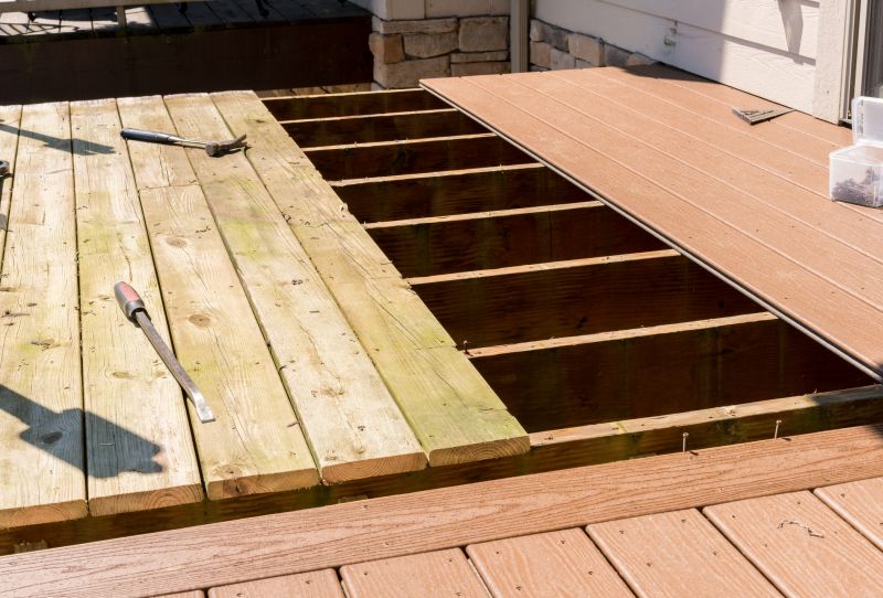 Completed Wooden Deck