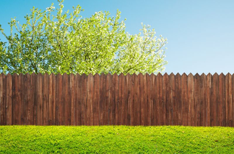Wooden Dog Fence Installation in Pearland, TX