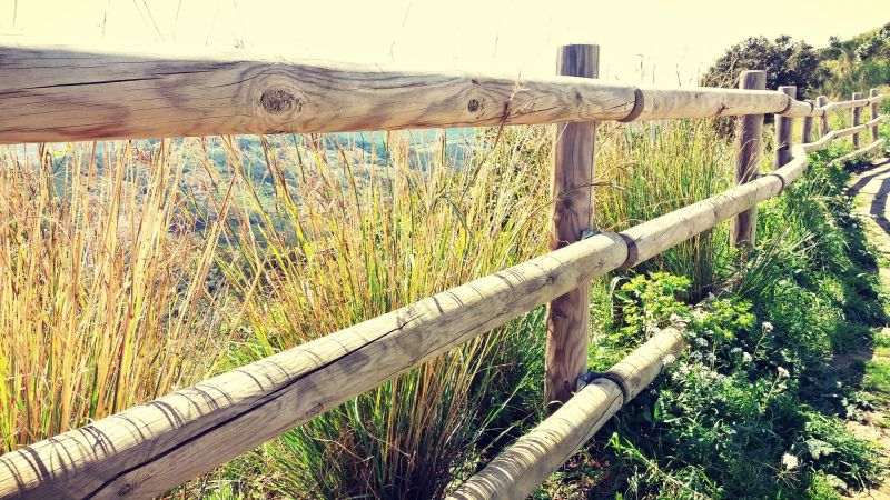 Wooden Farm Fence Installation in Sacramento, CA